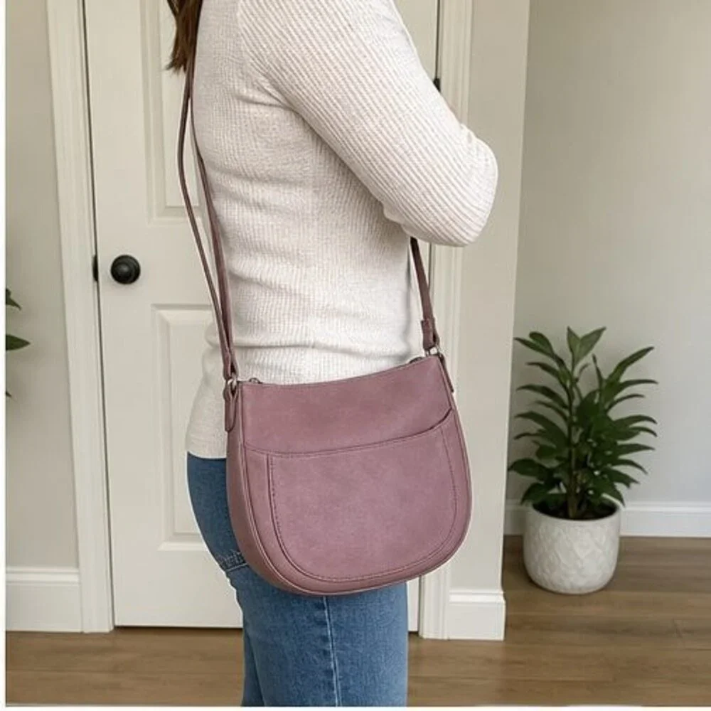 Blush Vegan Leather Bag